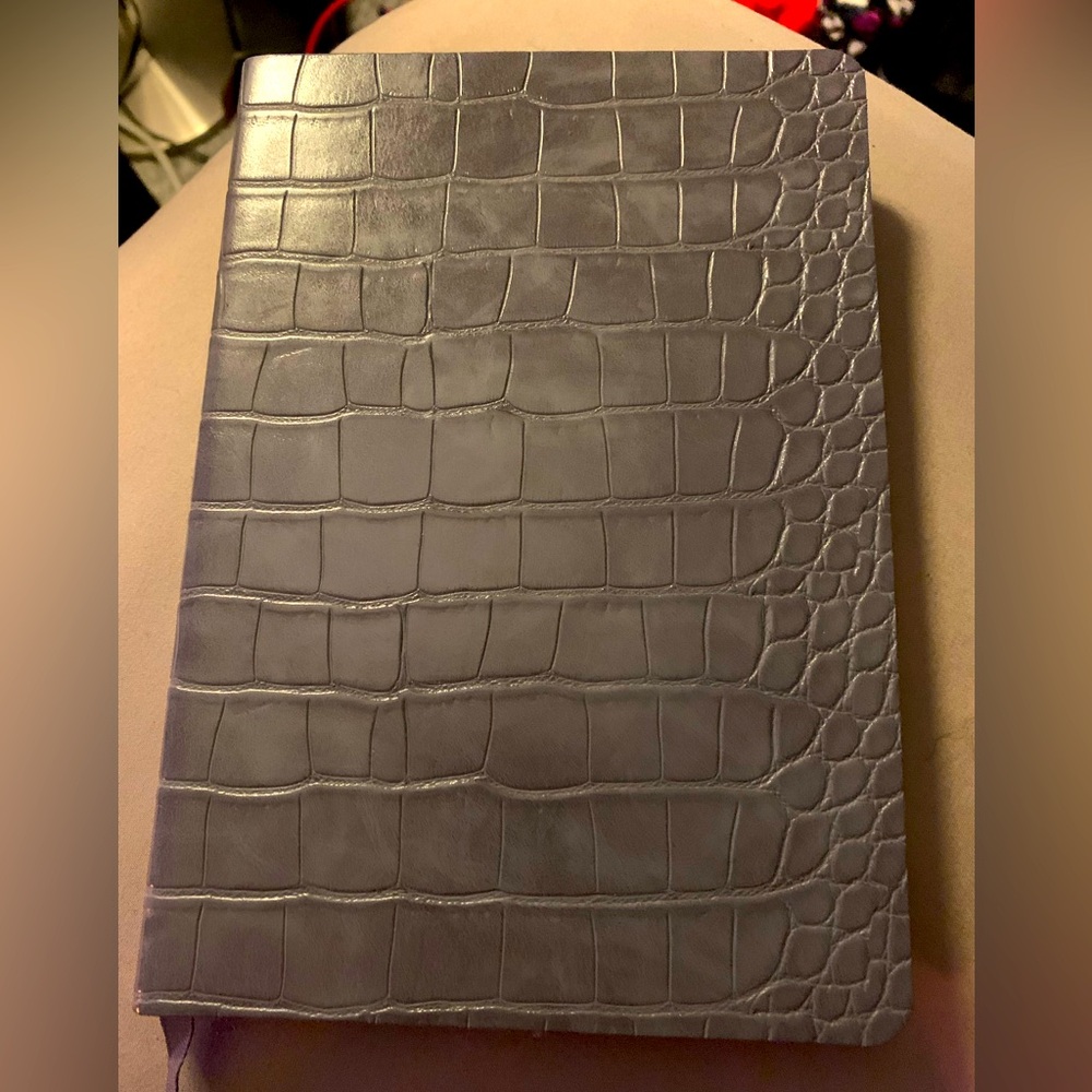 FREE w/$50 purchase || Unique crocodile print notebook